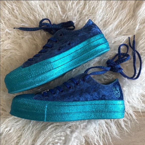 NWT Converse Miley Cyrus Glitter - Picture 7 of 7